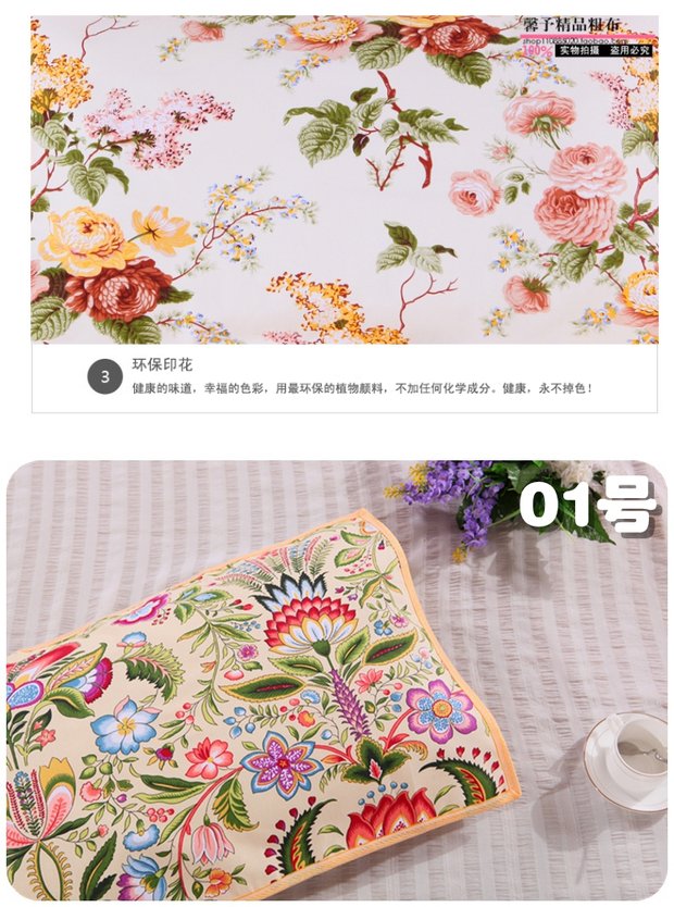 Khăn vải cotton in gối cũ thô vải gối dày tăng đơn 50 * 80 đặc biệt cung cấp một đôi chính hãng vỏ gối anime